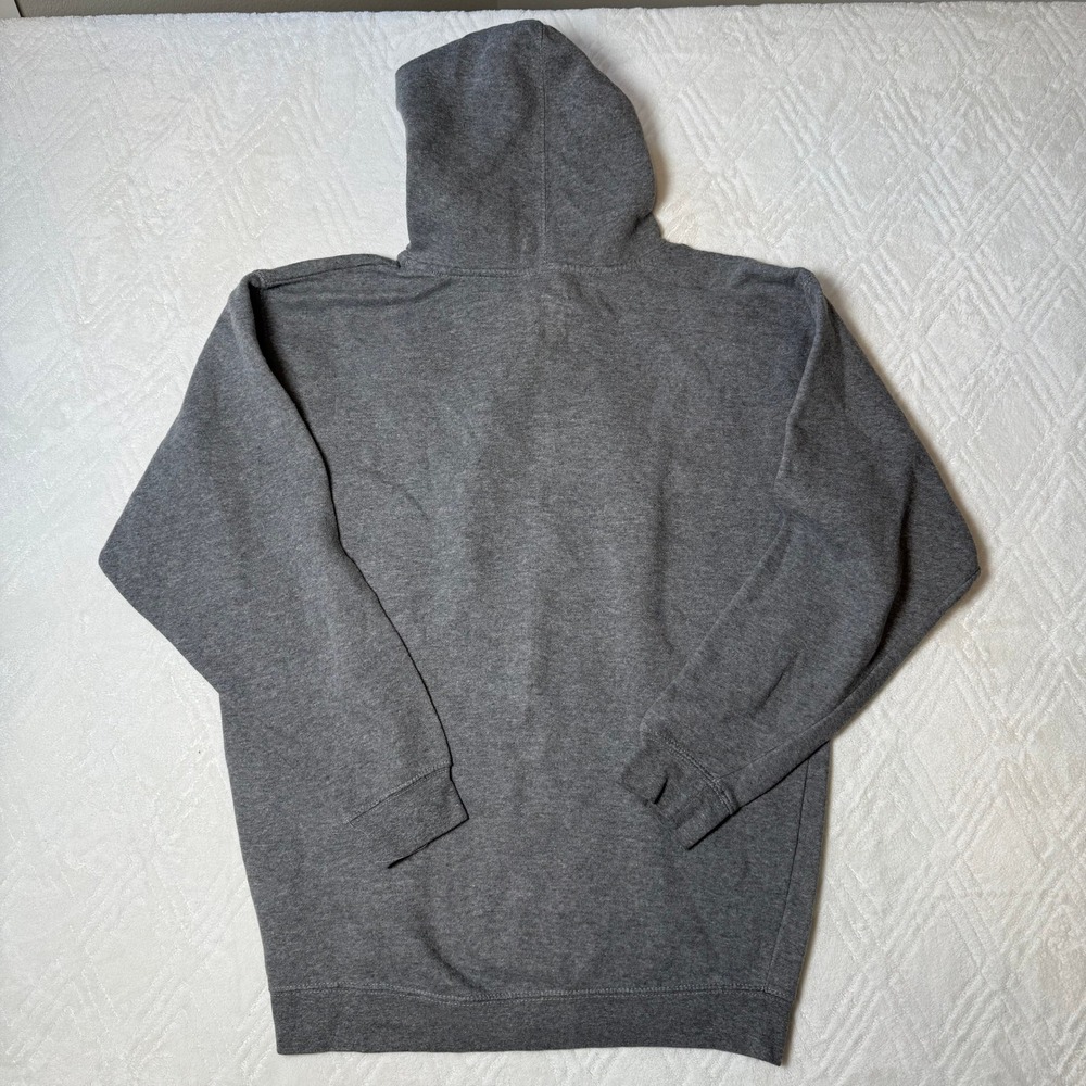 Collegiate Varsity Georgia Tech Hoodie Adult L Barnesmith Gray Yellow Jackets - Picture 6 of 6